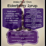 Elderberry Syrup Kit w/ Honey