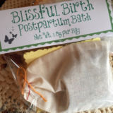 Blissful Birth Organic Herbal Sitz Bath Tea for Postpartum Moms