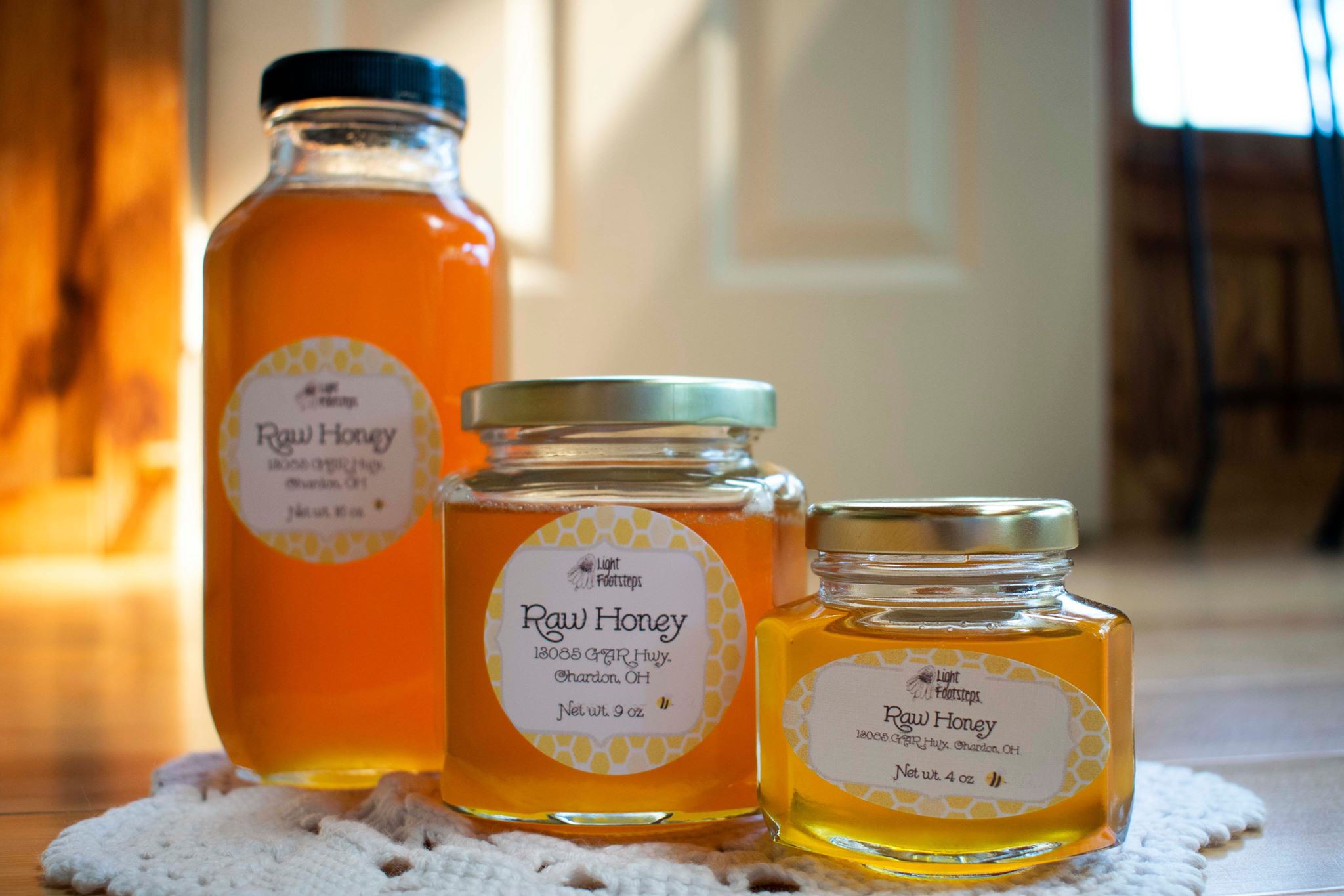 Raw Filtered Honey Resilient Birth & Botanicals